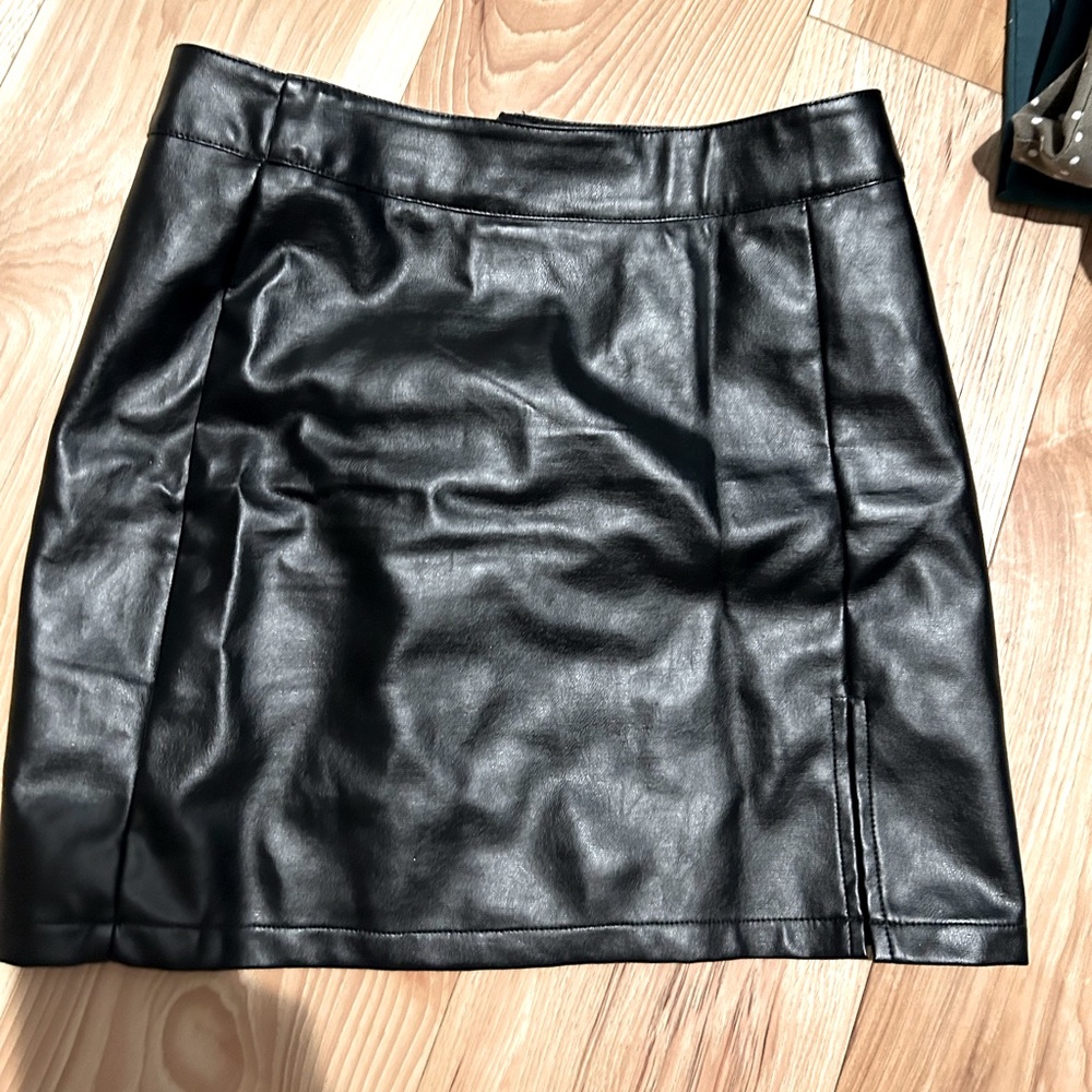 Faux leather